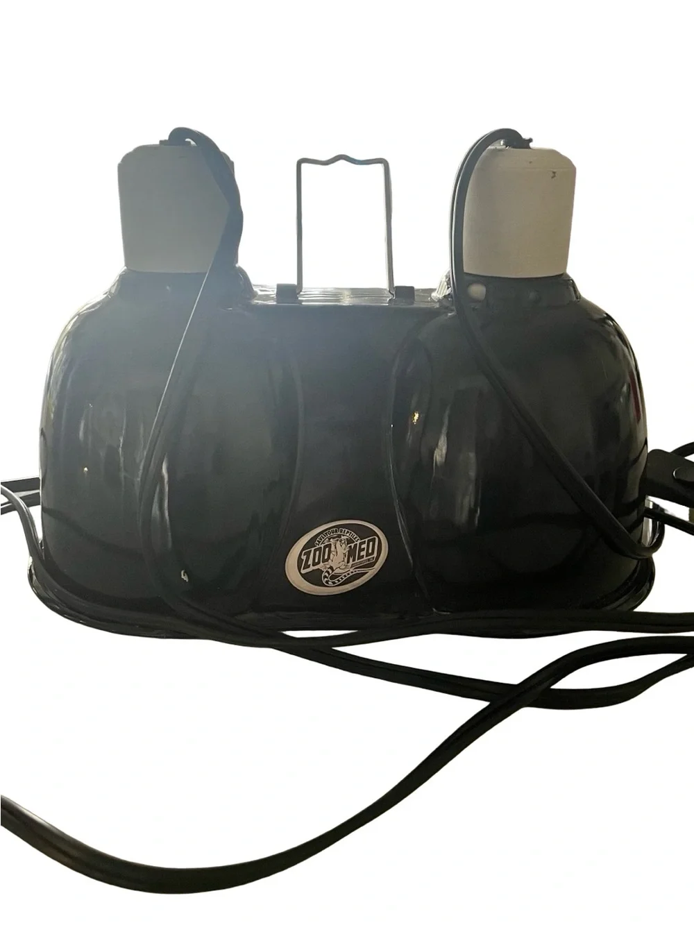 Zoo Med Combo Deep Dome Dual Lamp Fixture- Bulbs Included